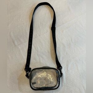 FENTY BEAUTY 2023 Super Bowl LVII Rihanna Clear Cross Body Bag, Bag Size 7” x 5”